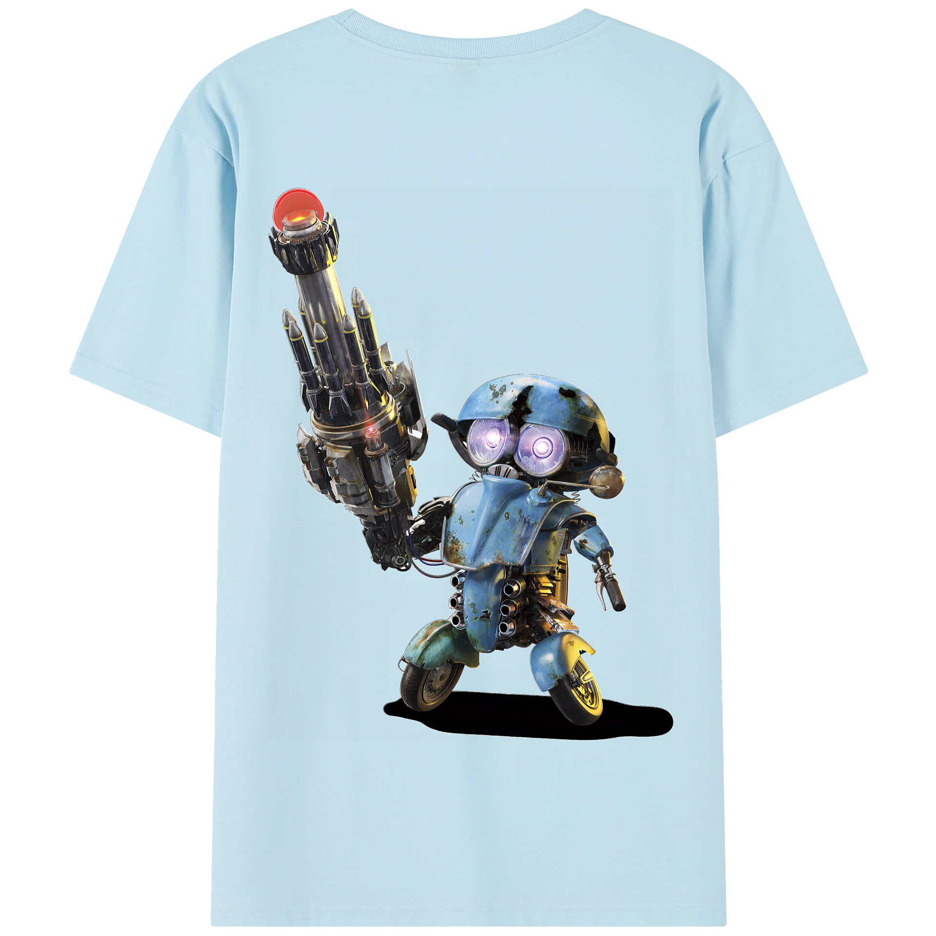 （画像用） Transformers トランスフォーマー 綿100％半袖Tシャツ（背面プリント）